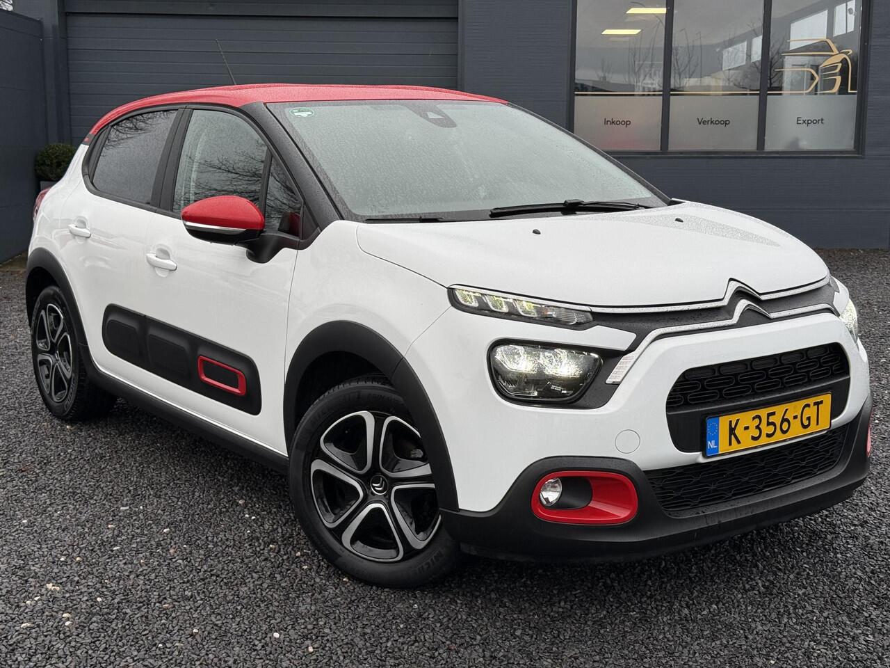 Citroen C3 1.2 PureTech Feel 1e Eigenaar,Navi,Clima,Cruise,Pdc,Dealer Onderhouden,N.A.P,Lm velgen,Bj 12-2020,Apk tot 12-2026