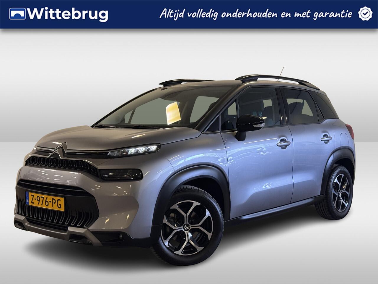 Citroen C3 Aircross 1.2 PureTech Plus | 16 inch lichtmetalen velgen | Climate control | Parkeersensoren | Cruise control | Lederen stuur | Collison warning |