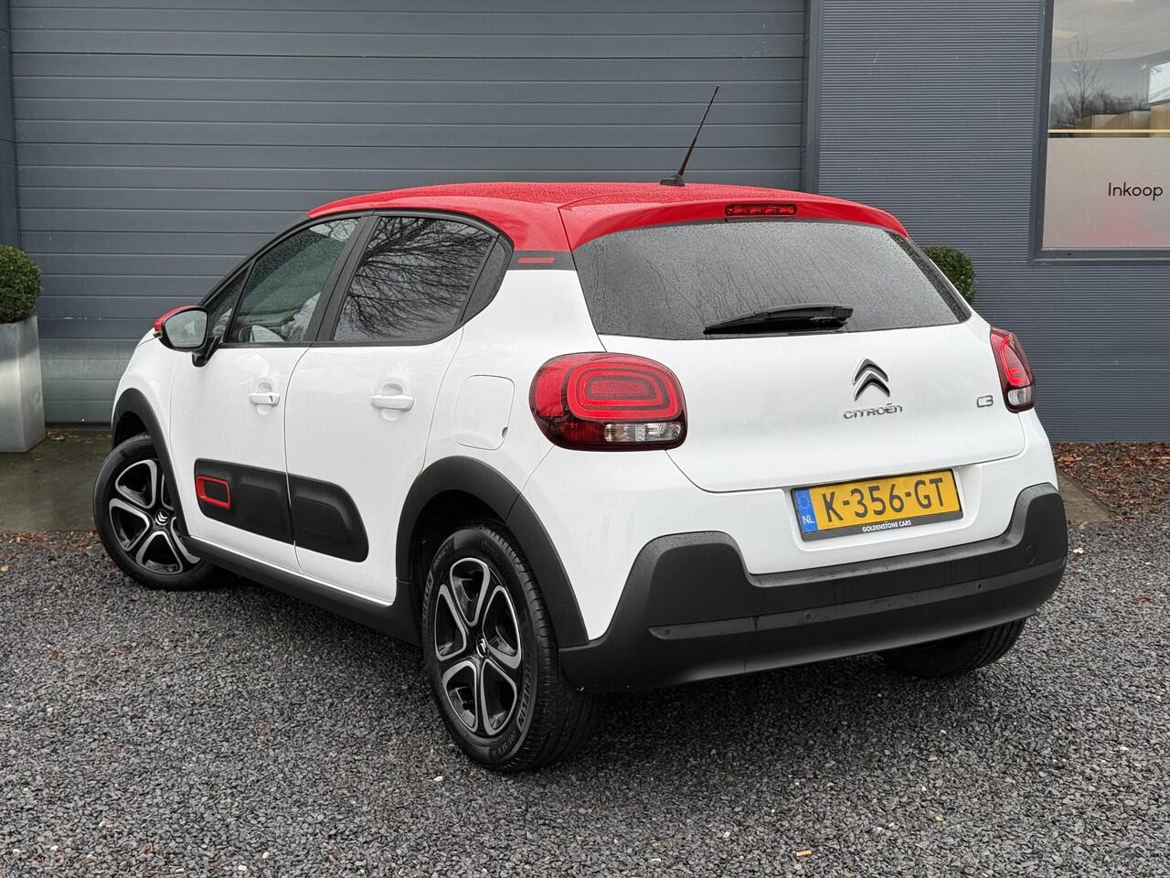 Citroen C3 1.2 PureTech Feel 1e Eigenaar,Navi,Clima,Cruise,Pdc,Dealer Onderhouden,N.A.P,Lm velgen,Bj 12-2020,Apk tot 12-2026