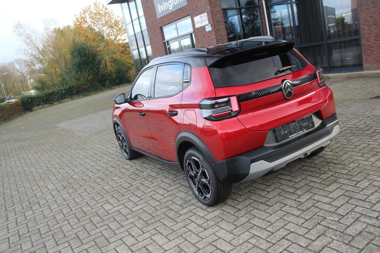 Citroen C3 1.2 Turbo 100pk Max Clima-Cruise-Navi-Carplay-Camera-Sensoren voorzijde
