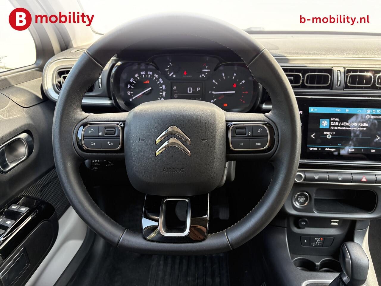 Citroen C3 1.2 PureTech MAX Automaat Achteruitrijcamera 25X VOORRAAD | Apple CarPlay | Cruise Control | DAB Audio