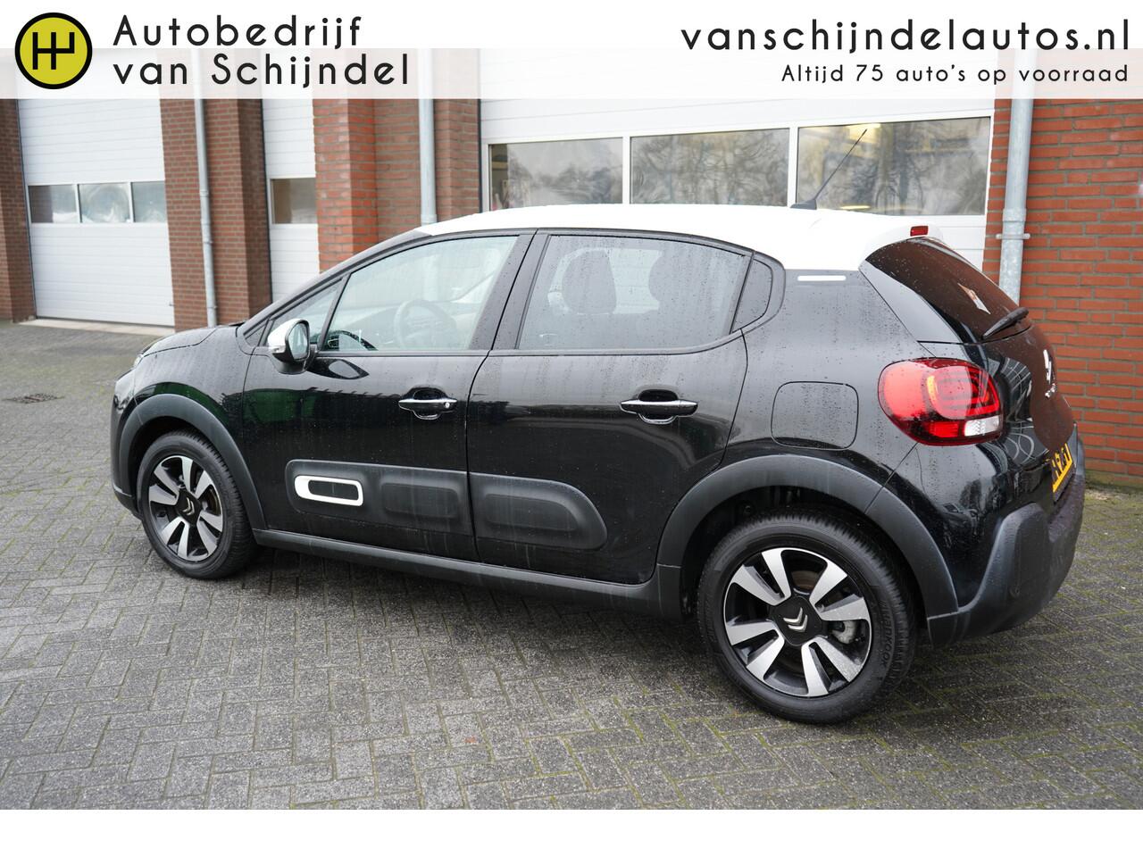 Citroen C3 1.2 PURETECH EAT6 110PK SHINE LUXE KEURIGE NETTE STAAT STOELVERWARMING ANDROID-APPLECARPLAY(NAVI) ECC AIRCO CRUISECONTROL PARKEERSENSOREN BLUETOOTH 4X ALL SEASON BANDEN ENZ...