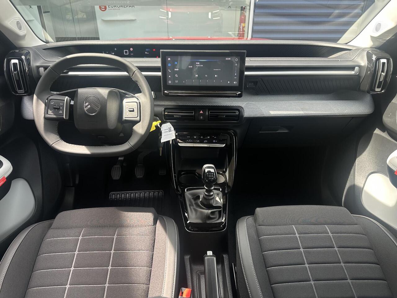 Citroen C3 1.2 Turbo 100pk Max | Comfort Stoelen | Apple Carplay/Android Auto | Parkeercamera/-sensoren | Full LED | DAB | Cruise Control | Climate Control | Draadloze telefoonlader |