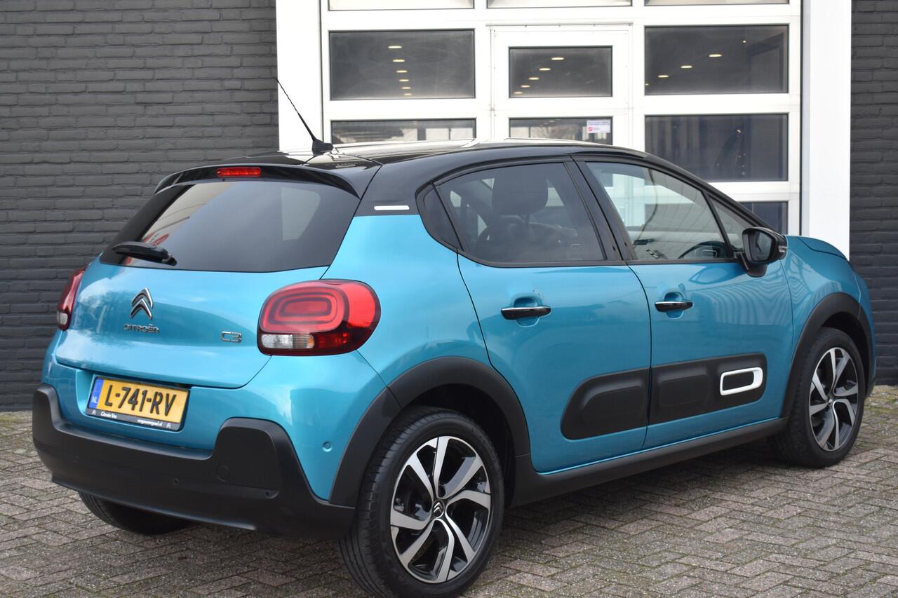 Citroen C3 PureTech 110pk Shine | Navigatie | Camera | Keyless | 17 Inch LM velgen | Advanced Comfort stoelen | Apple Carplay & Android Auto | Isofix bevestigingspunten | Zeer compleet!