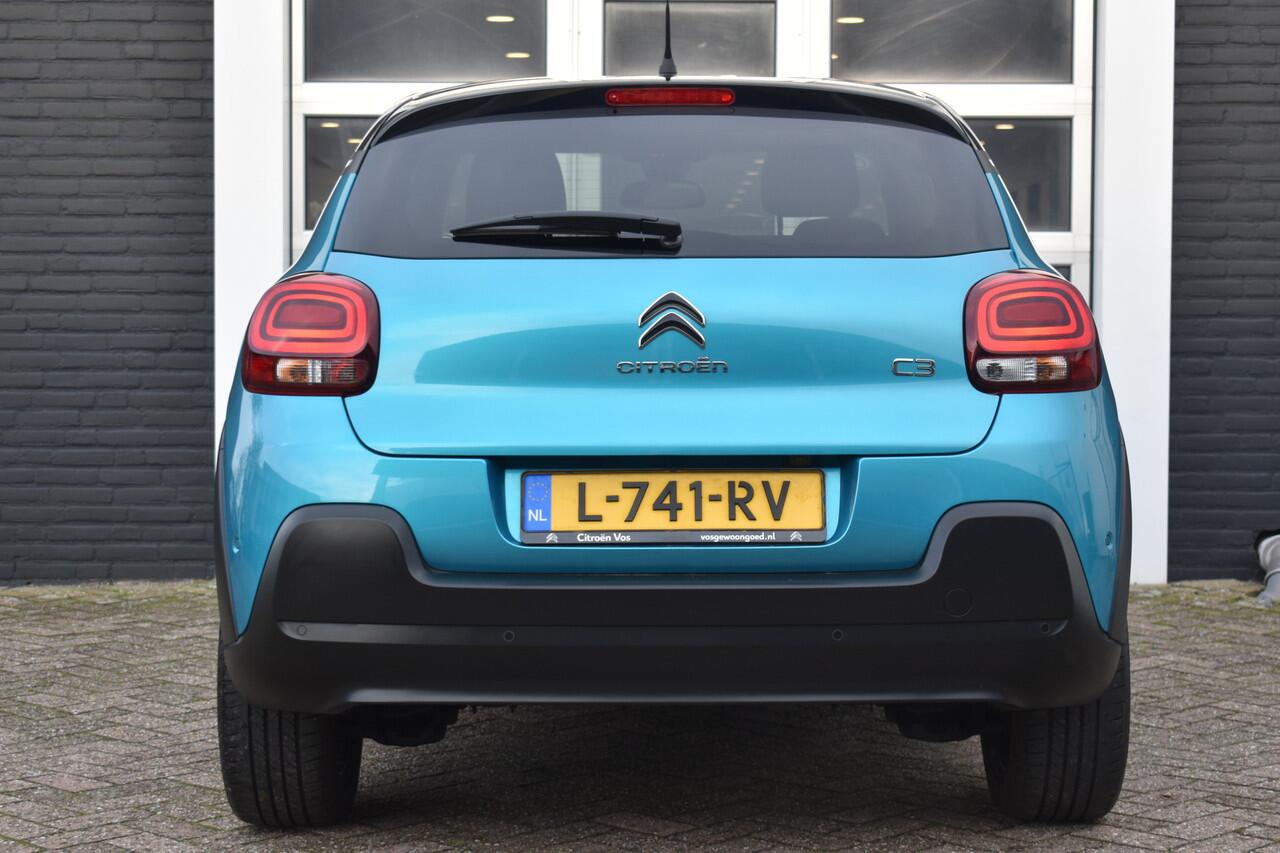 Citroen C3 PureTech 110pk Shine | Navigatie | Camera | Keyless | 17 Inch LM velgen | Advanced Comfort stoelen | Apple Carplay & Android Auto | Isofix bevestigingspunten | Zeer compleet!