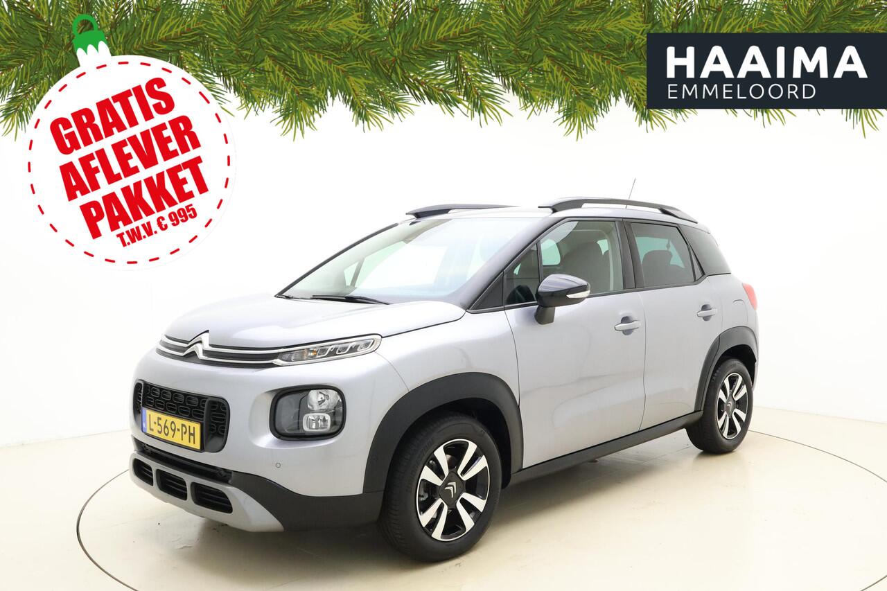 Citroen C3 Aircross 1.2 PureTech Shine 110 Pk | Navigatie | Climate control | Camera | Weinig kilometers | Lichtmetalen velgen | Extra getint glas | Dakrails