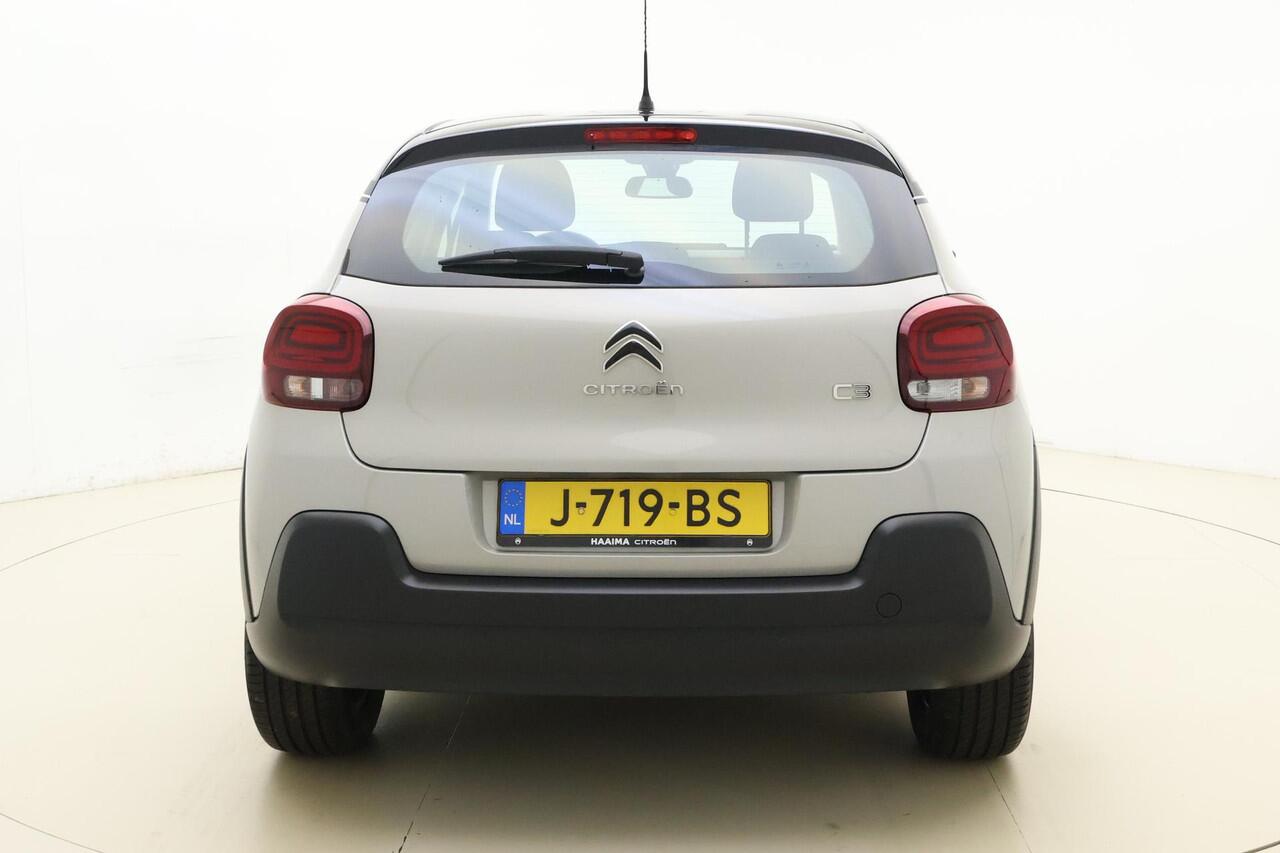 Citroen C3 1.2 PureTech S&S Feel Edition 82 PK | Handgeschakeld | Navigatie | Cimate control | Cruise control | Zwart dak | Bluetooth