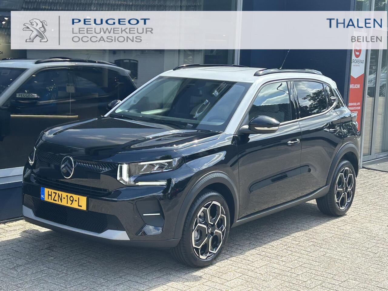 Citroen C3 1.2 Turbo 100pk Max | ¤ 2.000 VOORRAAD VOORDEEL | Nieuwe Auto | Navigatie | Parkeer Camera + Sensoren achterzijde | Lichtmetalen Velgen| Hoge zitpositie | LED Verlichting | Contrastkleur Dak | Climate control | Cruise control | DAB+ Radio |