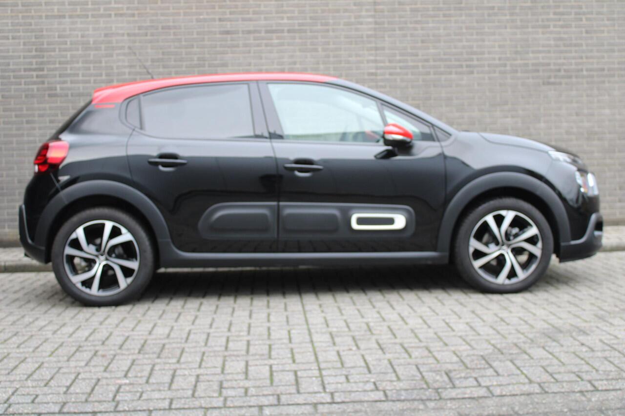 Citroen C3 1.2 PureTech Shine CruiseControl, Elektr. Ramen, Applecarpl./Andr. Auto, Navigatie, Achteruitrijcamera