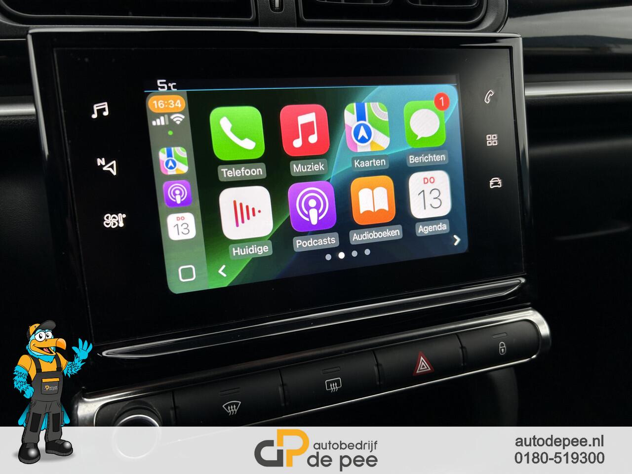 Citroen C3 1.2 PureTech S&S Feel Edition GARANTIE/CARPLAY/AIRCO/CRUISE/NAVI/PARKEERSENS./EL.RAMEN/TREKHAAK rijklaarprijs!