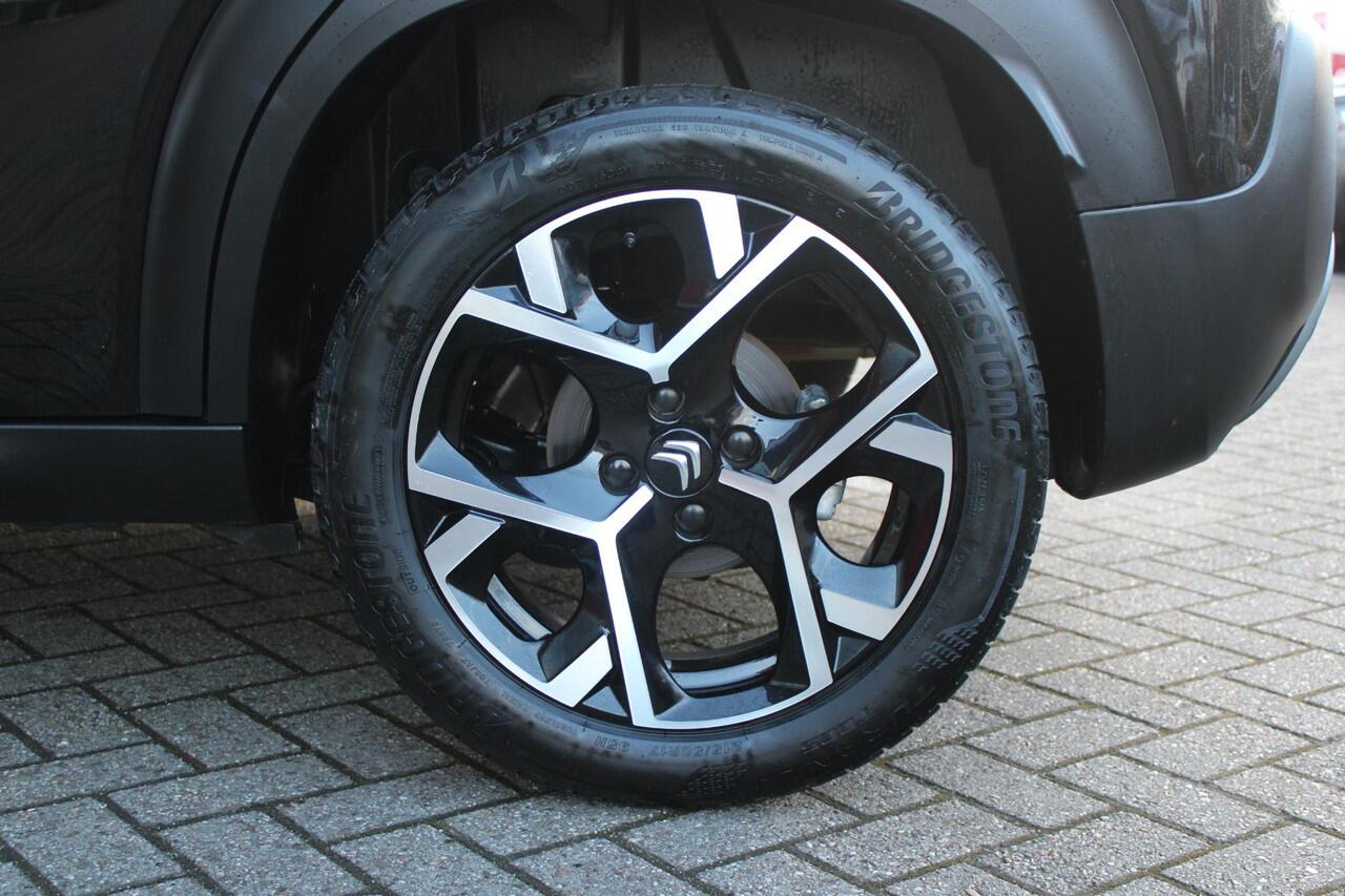 Citroen C3 Aircross 1.2 130PK AUTOMAAT MAX | NAVIGATIE | APPLE CARPLAY/ANDROID AUTO | ACHTERUITRIJ CAMERA | LICHTMETALEN VELGEN 17" | CRUISE CONTROL | KEYLESS ENTRY/START | REGEN/LICHT SENSOR | DAB+ RADIO |