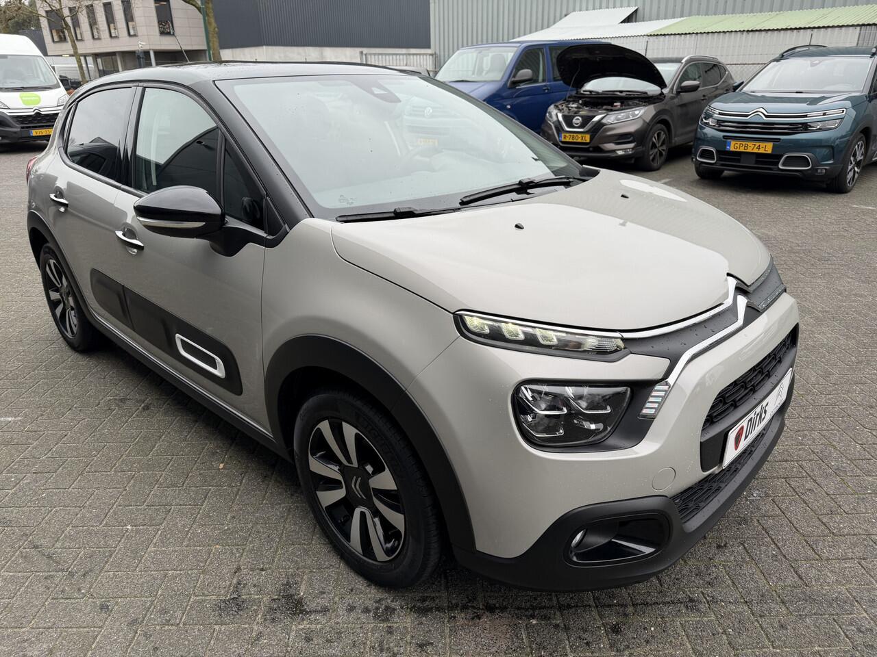 Citroen C3 110pk Max (Camera - Keyless Entry - Automatische Airco - LED - Navigatie - Apple Carplay)