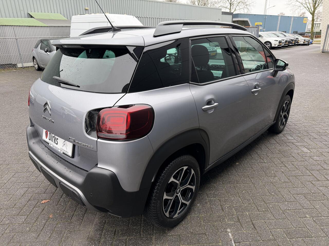 Citroen C3 Aircross 130pk Plus (Automatische Airco - Grip Control - Navigatie - Apple Carplay - Lichtmetalen velgen incl 4S - Parkeersensoren - LED)