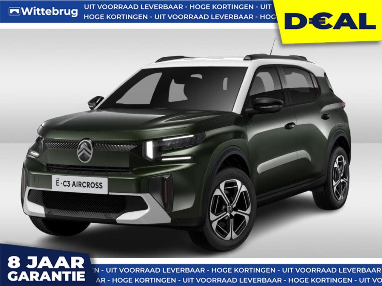 Citroen C3 E-C3 Aircross Max 113pk 44 kWh DIRECT RIJDEN - GRATIS WALLBOX - 8 JAAR GARANTIE