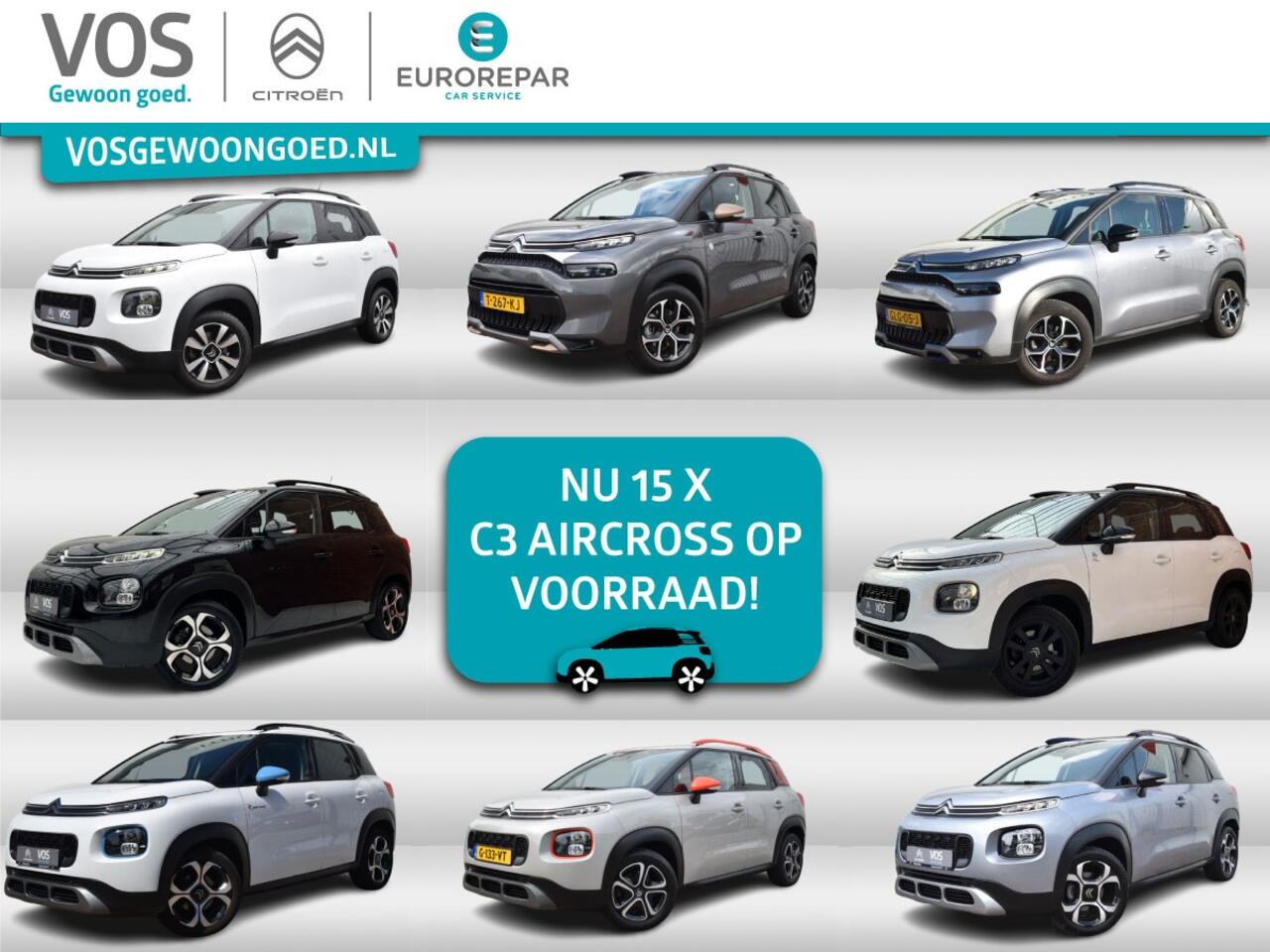 Citroen C3 Aircross PureTech 110 Shine | Parkeerhulp V+A | Airco | Apple Carplay | Navi | .