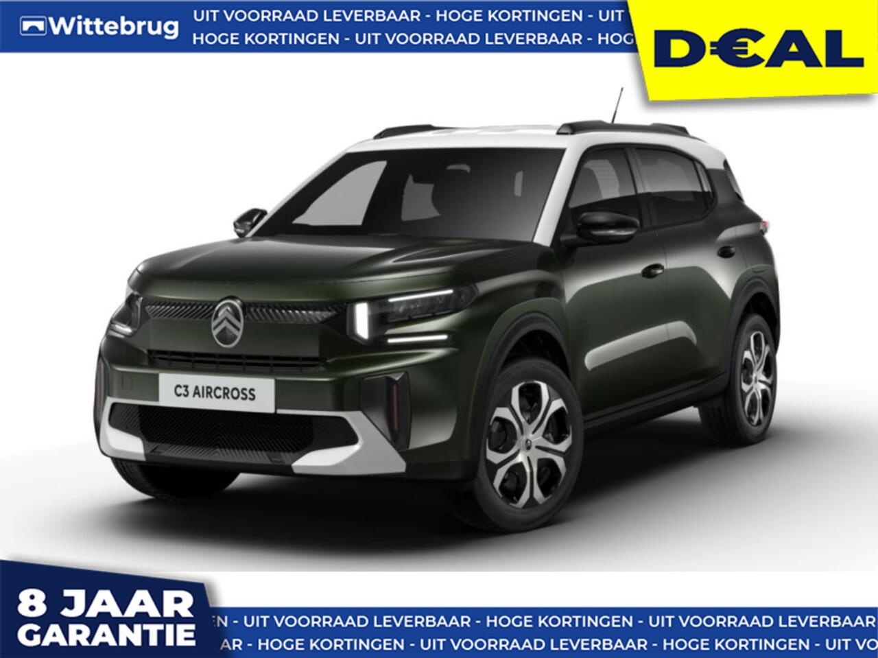 Citroen C3 E-C3 Aircross Plus 113pk 44 kWh DIRECT RIJDEN - 8 JAAR GARANTIE