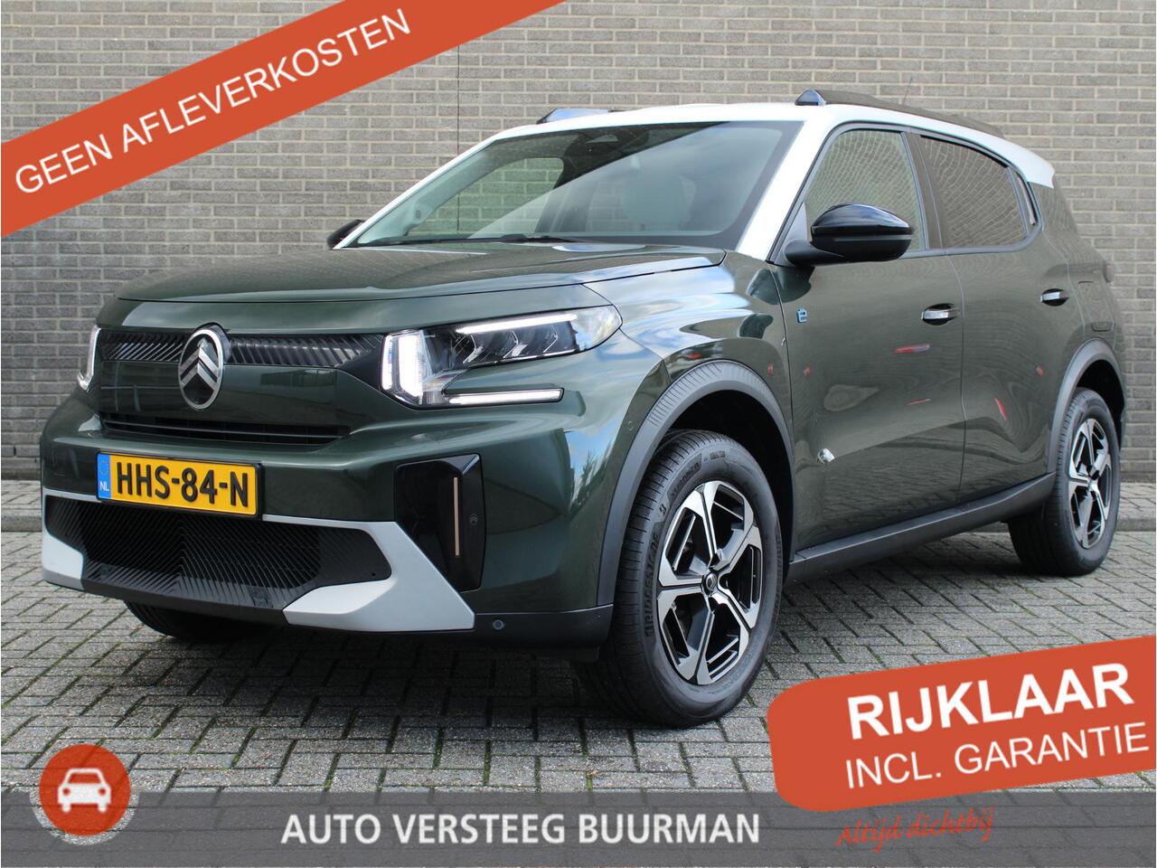 Citroen C3 Ë-C3 Aircross Max 113pk 44 kWh | ¤410,- Private Lease | Automaat, Navigatie, Camera, Luxe bekleding