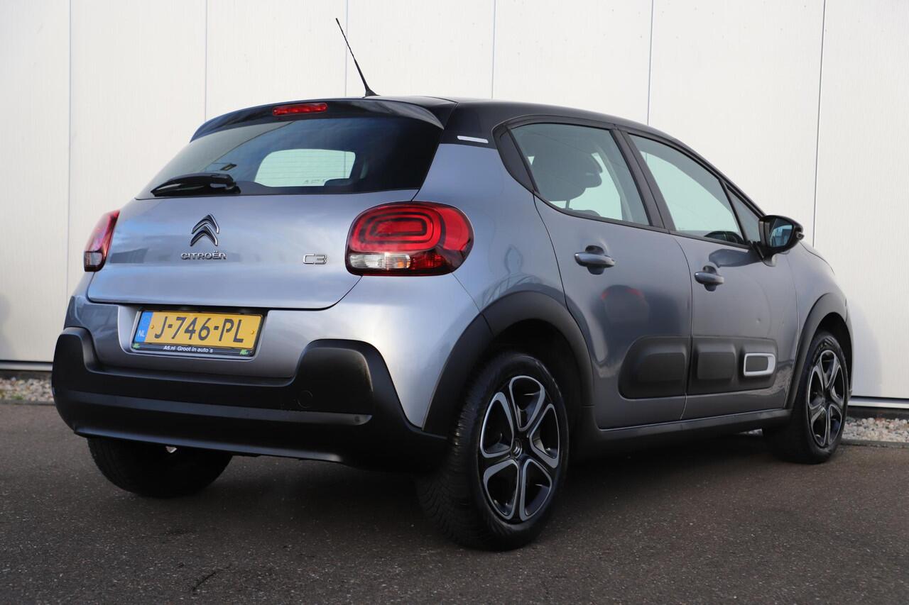 Citroen C3 1.2 PureTech Feel Navigatie Carplay Android Climate Cruise Control Rijstrooksensor Parkeersensor All-season banden!