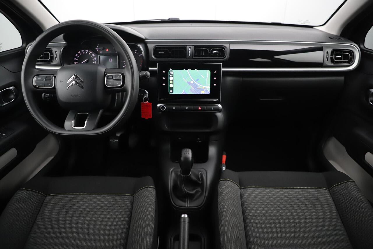 Citroen C3 1.2 Feel Carplay Android Navigatie Climate Cruise Control Rijstrooksensor Parkeersensor All-season banden!