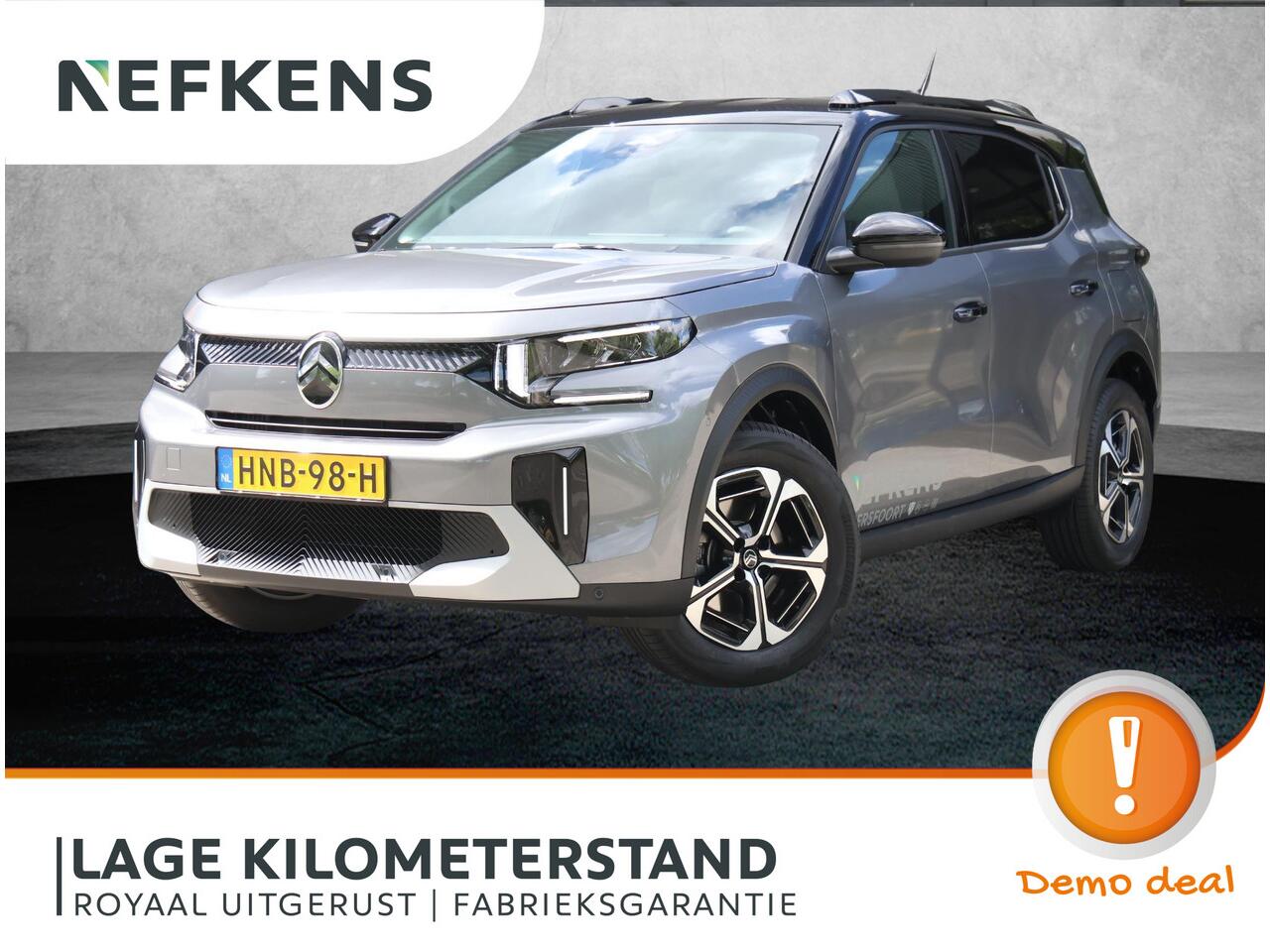 Citroen C3 Aircross 1.2 Hybrid 145PK Max | AppleCarPlay/AndroidAuto | Climate Control | Cruise Control | Camera | FULL LED | Navigatie | LMV | Parkeersensoren | Privacy Glass | Isofix | Two-Tone |