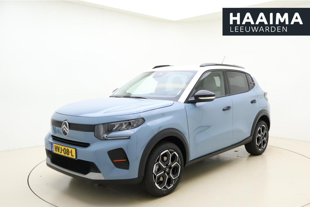 Citroen C3 1.2 Turbo You + Pack PLUS | Achteruit Rijcamera | Regensensor | Parkeer Sensoren Achter | Navigatie | Climate Control | Draadloze Apple Carplay & Android Auto | DAB+ | Airco