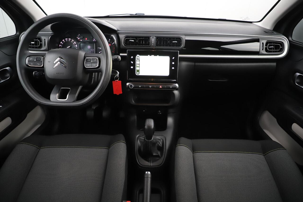 Citroen C3 1.2 PureTech Feel Navigatie Carplay Android Climate Cruise Control Rijstrooksensor Parkeersensor All-season banden!