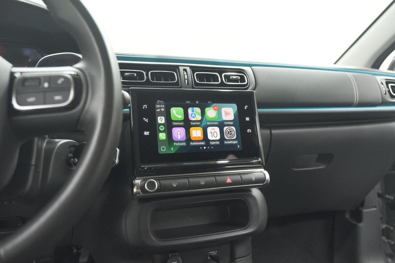 Citroen C3 PureTech 110 EAT6 Shine | Camera | Navigatie | Parkeersensoren | Apple Carplay | 17 Inch Lichtmetalen Velgen