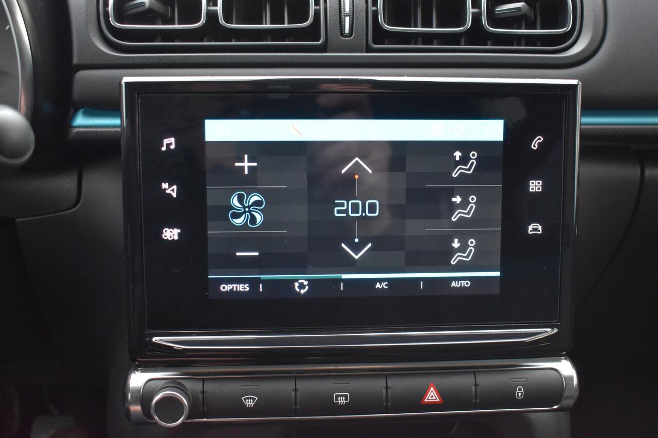 Citroen C3 PureTech 110pk Shine | Navigatie | Camera | Keyless | 17 Inch LM velgen | Advanced Comfort stoelen | Apple Carplay & Android Auto | Isofix bevestigingspunten | Zeer compleet!