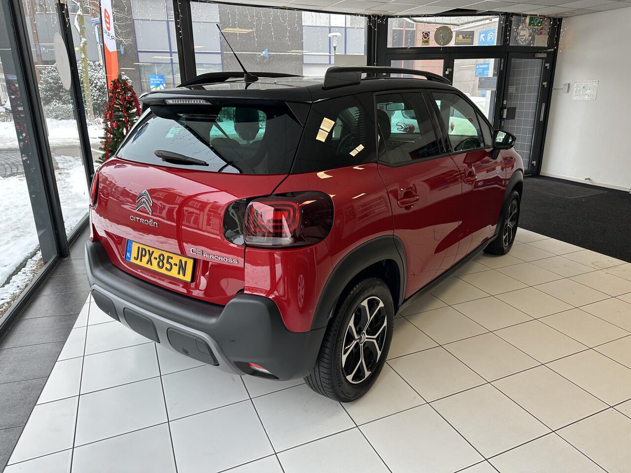 Citroen C3 Aircross 1.2 PureTech automaat Shine Pack Business All-in Prijs Clima/Camera/Park.sens/Navi/Carplay Eurorepar