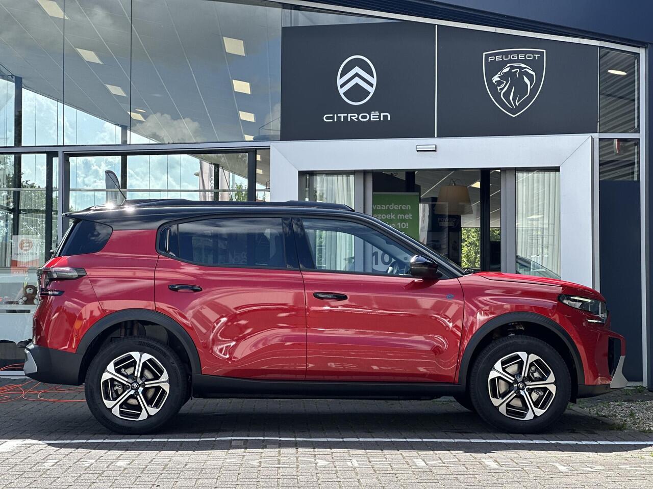 Citroen C3 Ë-C3 Aircross Max 113pk Comfort Range 44 kWh | Comfort Stoelen | Apple Carplay/Android Auto | Parkeercamera/-sensoren | Full LED | DAB | Cruise Control | Climate Control | Draadloze telefoonlader |
