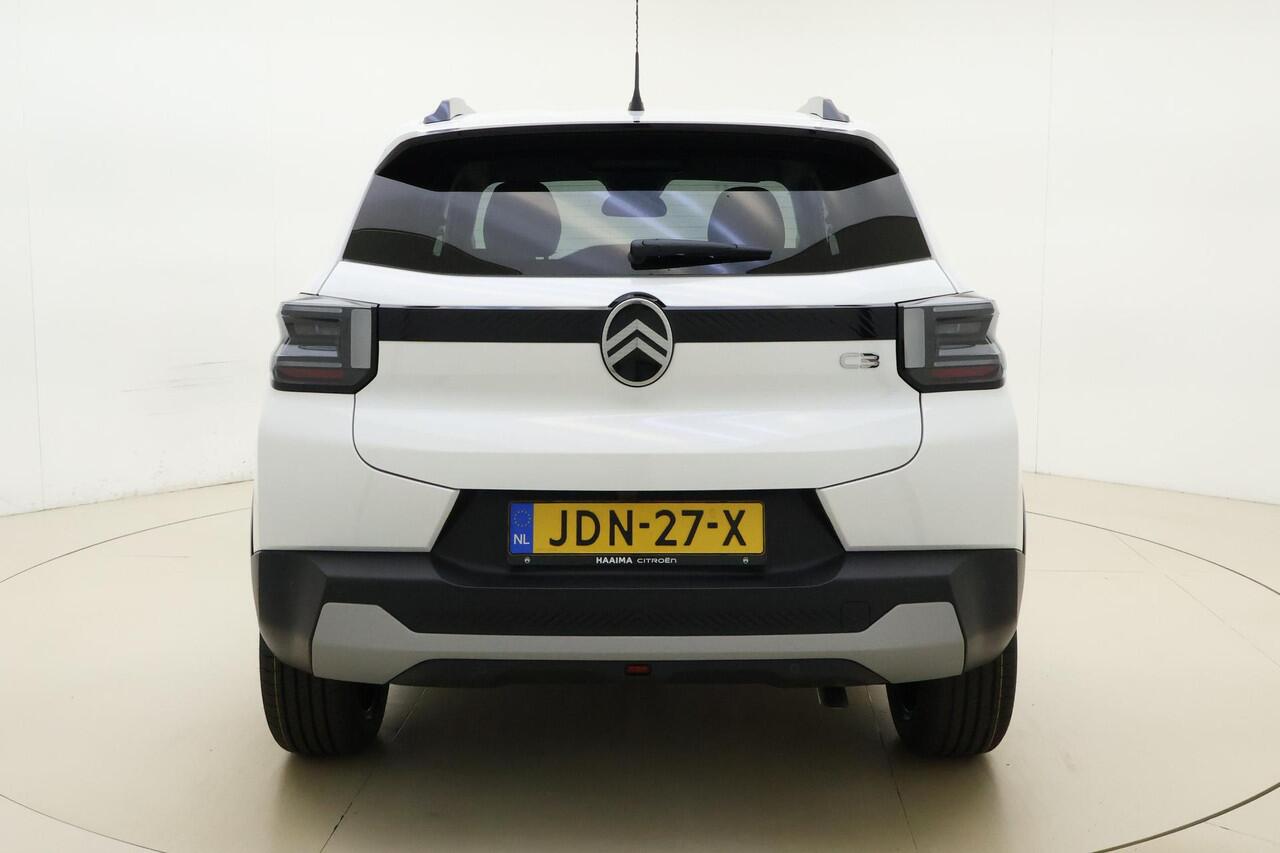 Citroen C3 1.2 Turbo 100pk Max | DEMO | Navigatie | Camera | Dakrails | Nieuw model | Lichtmetalen velgen | Camera | Hoge instap