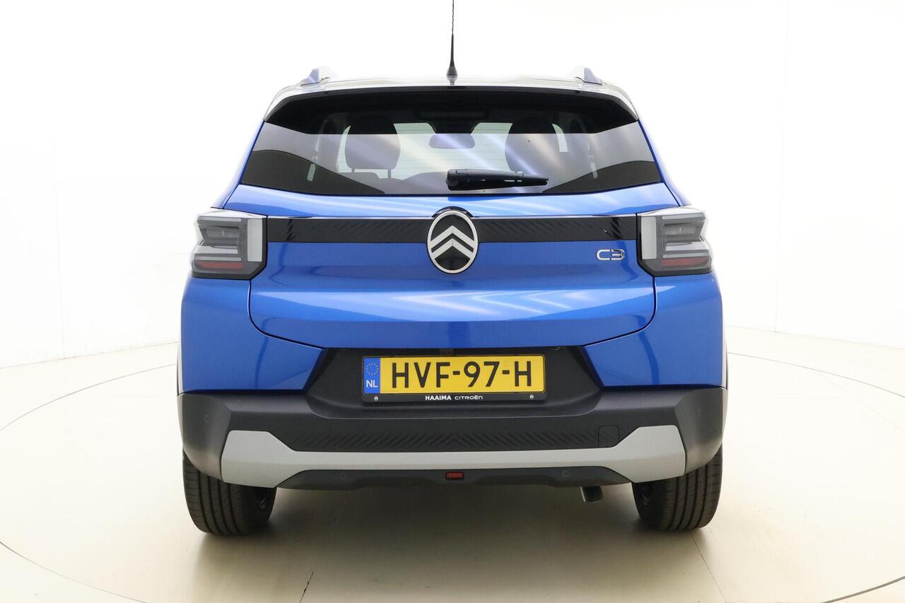 Citroen C3 1.2 Hybrid Max 110 PK | Automaat | Airco | Cruise Control | Licht metalen velgen | Camera | Parkeersensor | Draadloze telefoonlader | Nieuw uit voorraad leverbaar