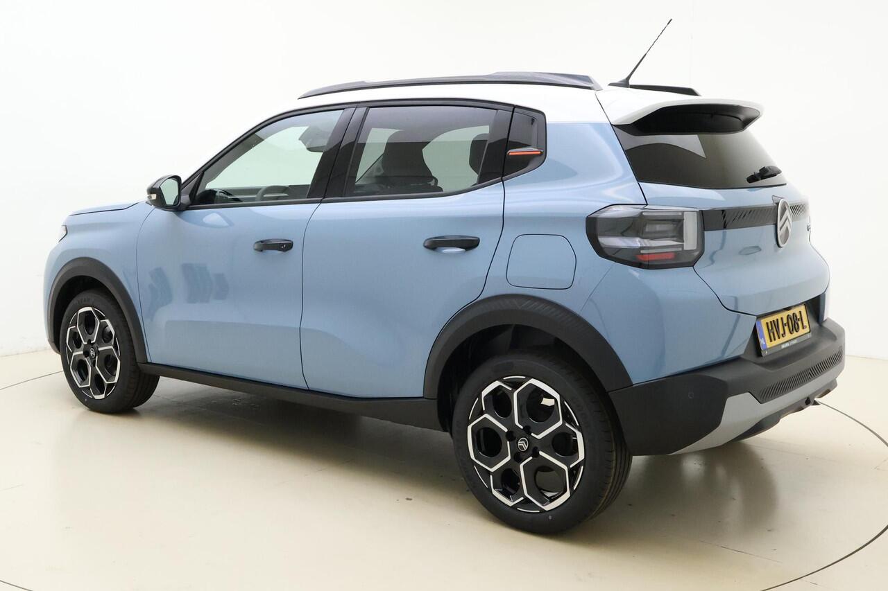 Citroen C3 1.2 Turbo You + Pack PLUS | Achteruit Rijcamera | Regensensor | Parkeer Sensoren Achter | Navigatie | Climate Control | Draadloze Apple Carplay & Android Auto | DAB+ | Airco