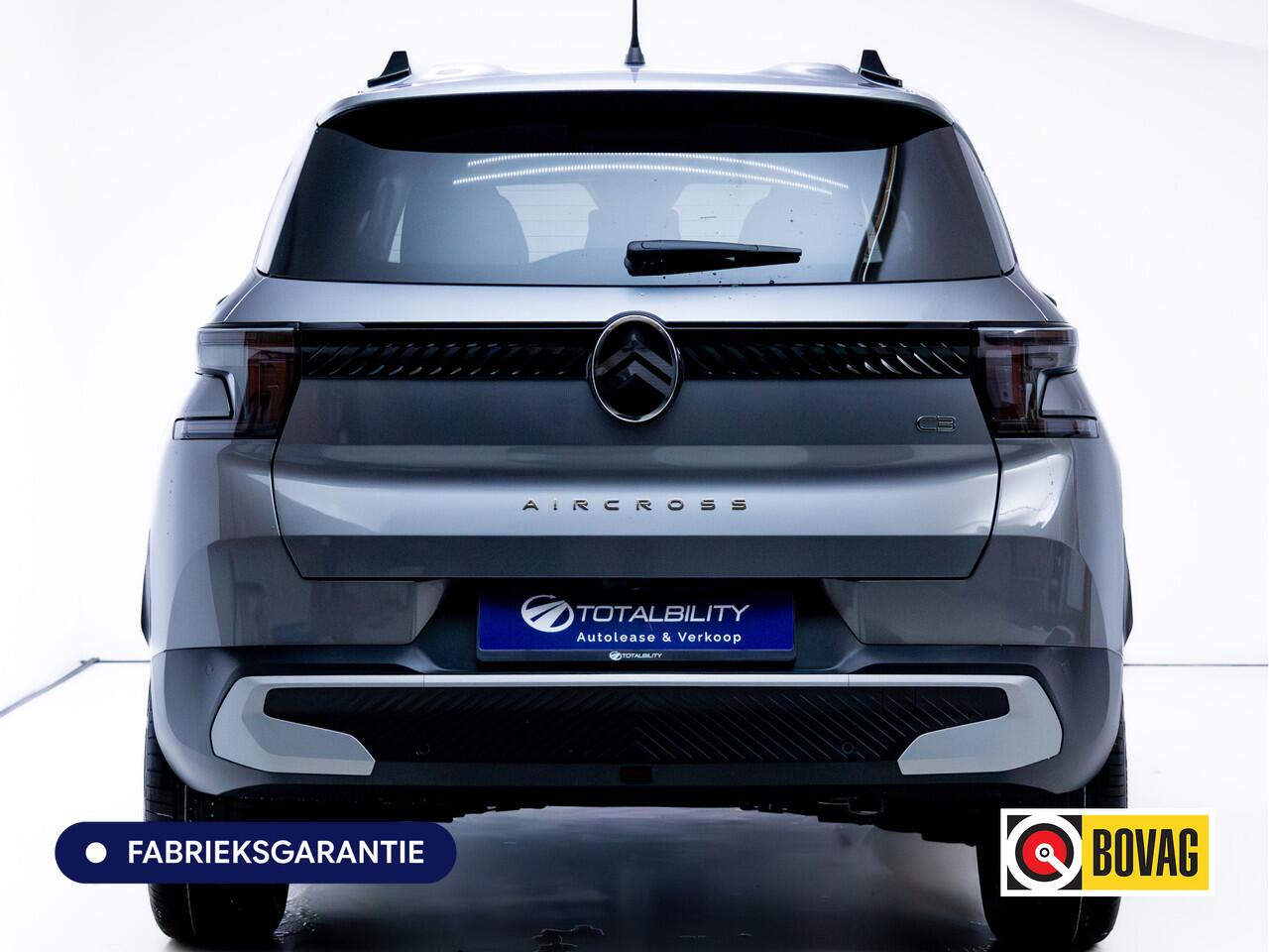 Citroen C3 Aircross 1.2 Hybrid 145pk Plus | Apple Carplay / Android auto | Camera | Led | Extra getint glas achter, Dab, Cruise, Regensensor