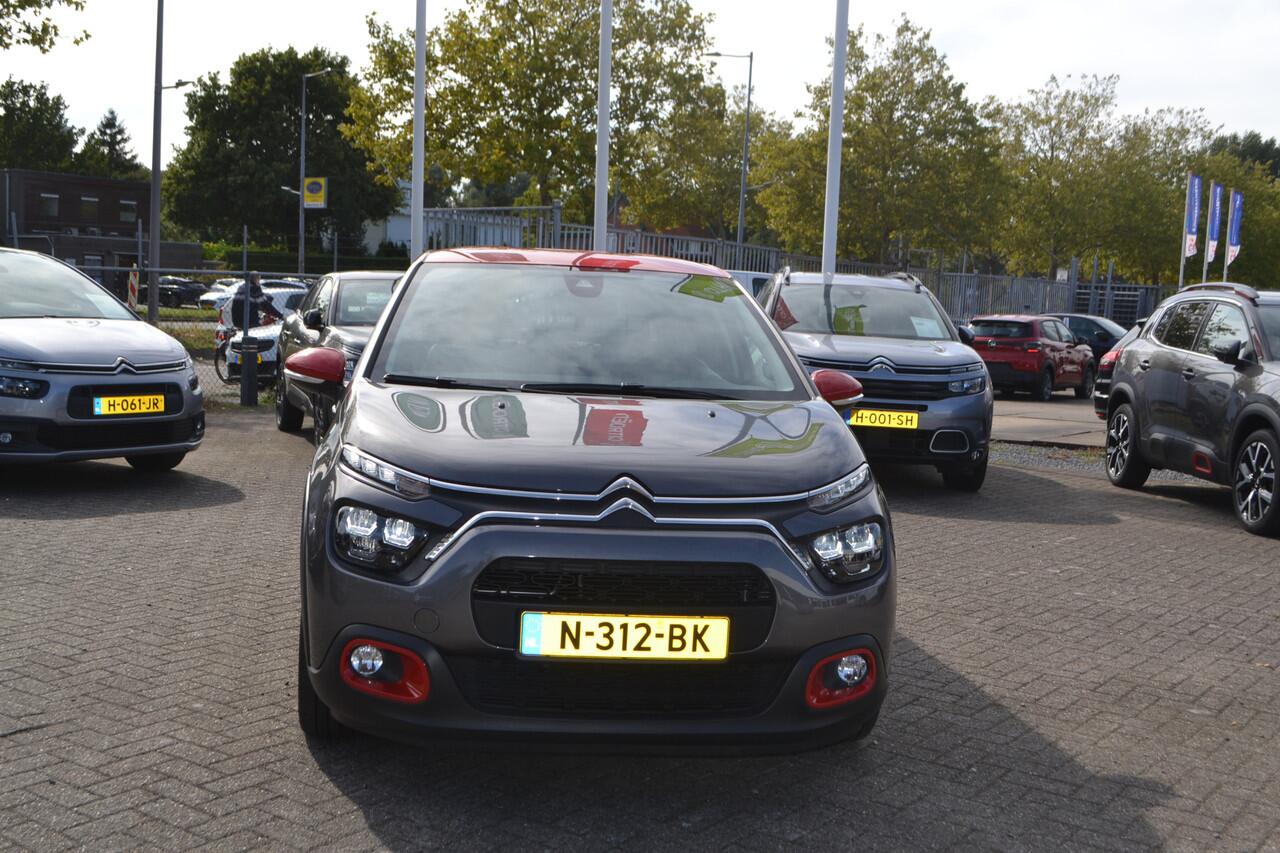 Citroen C3 1.2 PureTech Shine I NAVIGATIE I ACHTERUITRIJCAMERA I L.M. VELGEN I AMBIANCE WOOD I