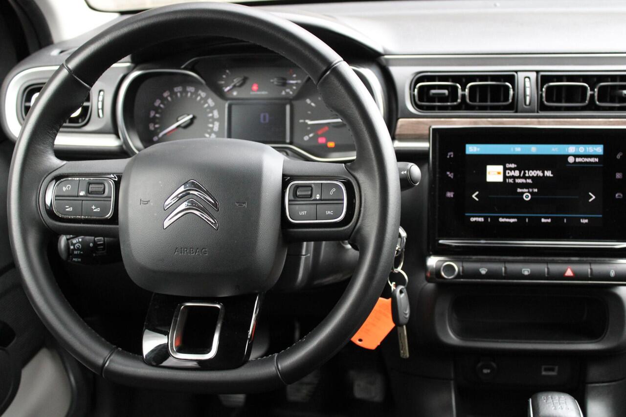 Citroen C3 1.2 PureTech Shine CruiseControl, Elektr. Ramen, Applecarpl./Andr. Auto, Navigatie, Achteruitrijcamera