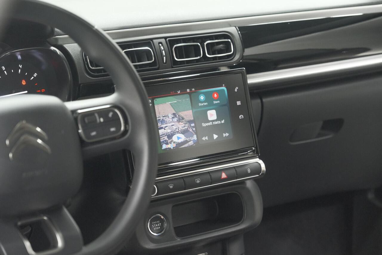 Citroen C3 PureTech 110 EAT6 Max | Apple Carplay | Parkeersensoren | Climate Control | 16 Inch Lichtmetalen Velgen