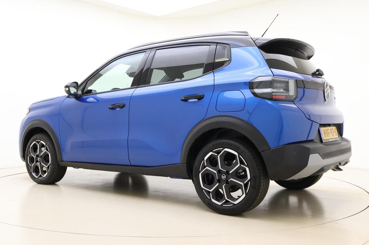 Citroen C3 1.2 Hybrid Max 110 PK | Automaat | Airco | Cruise Control | Licht metalen velgen | Camera | Parkeersensor | Draadloze telefoonlader | Nieuw uit voorraad leverbaar