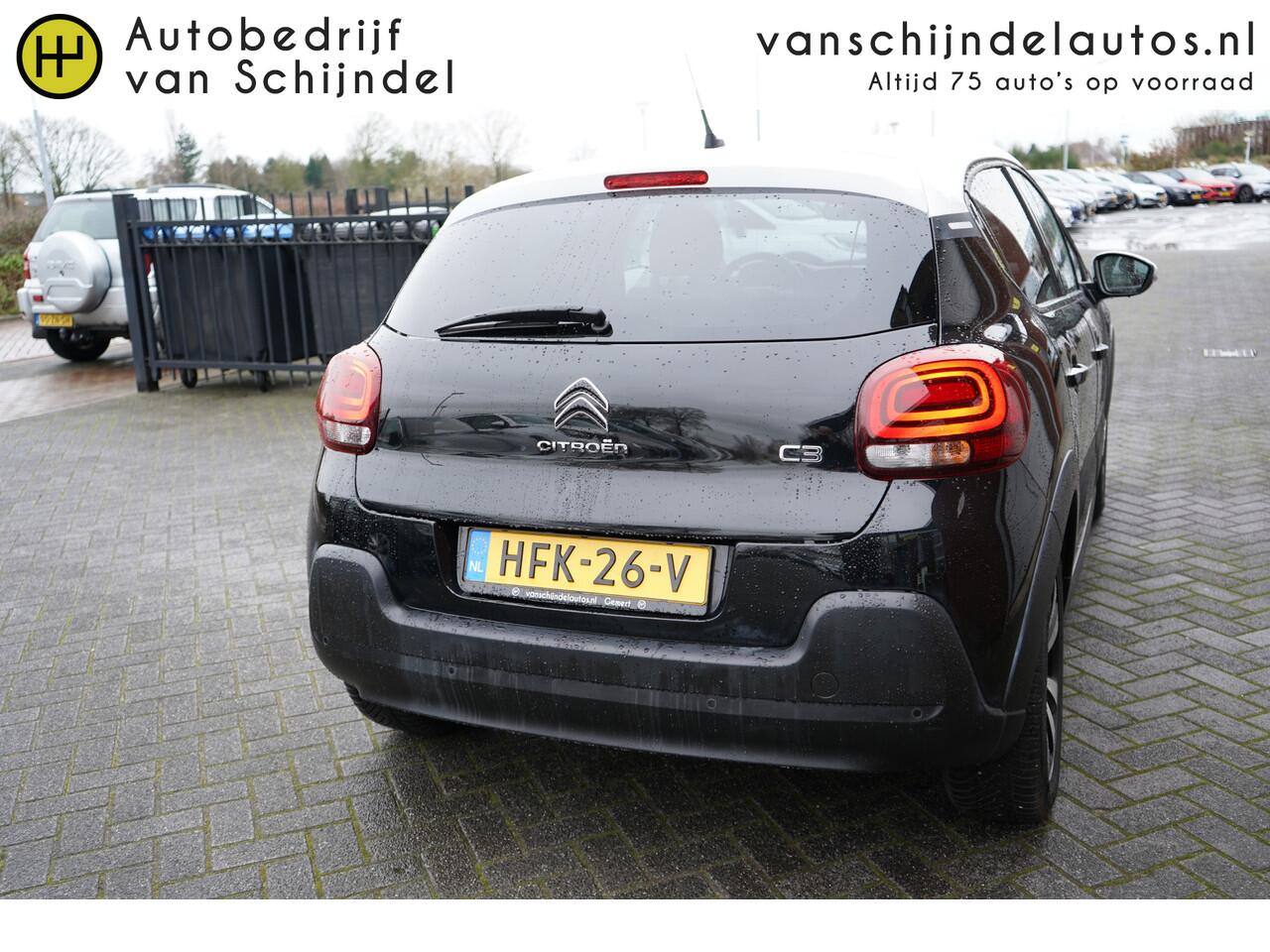 Citroen C3 1.2 PURETECH EAT6 110PK SHINE LUXE KEURIGE NETTE STAAT STOELVERWARMING ANDROID-APPLECARPLAY(NAVI) ECC AIRCO CRUISECONTROL PARKEERSENSOREN BLUETOOTH 4X ALL SEASON BANDEN ENZ...
