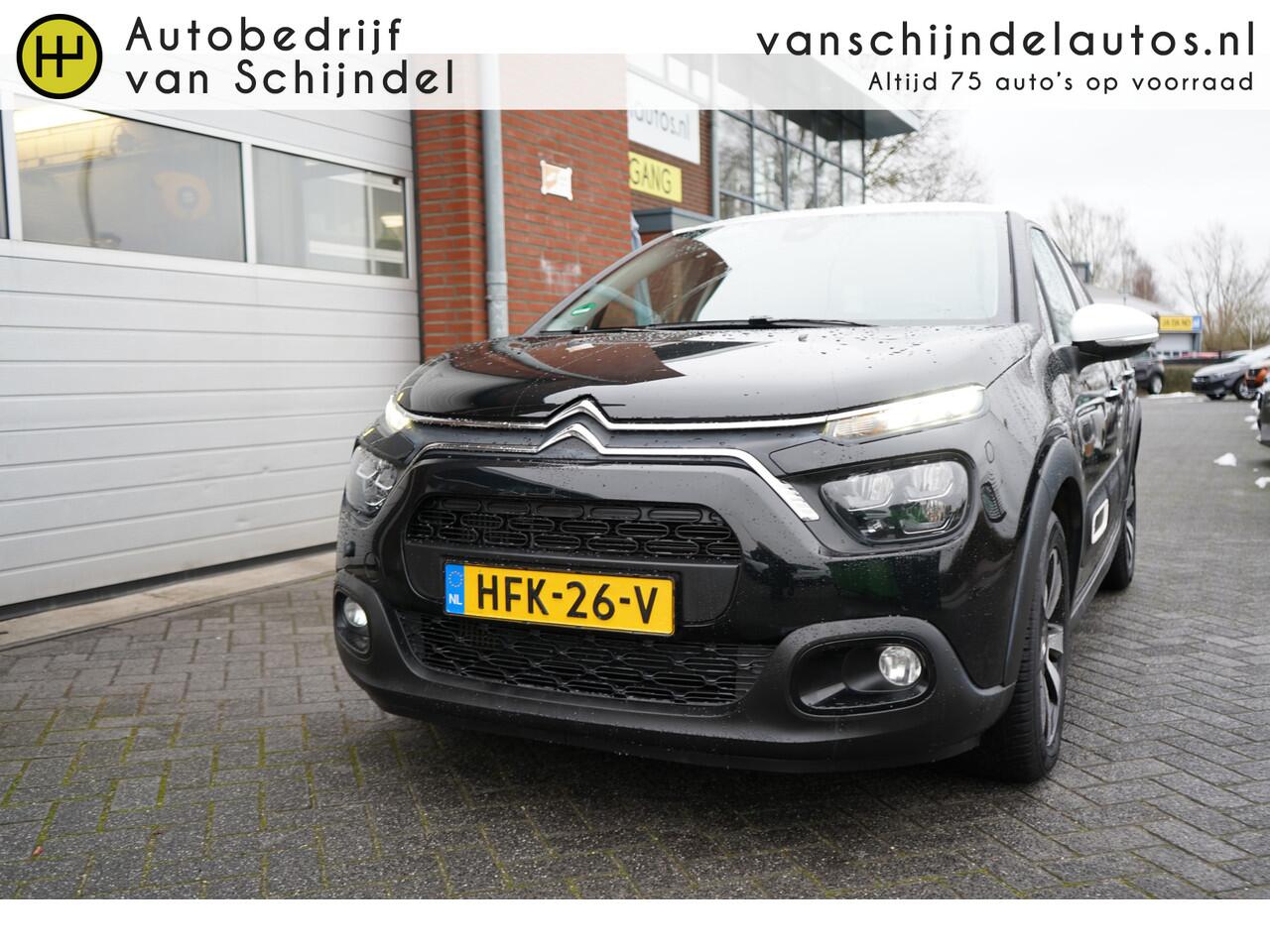 Citroen C3 1.2 PURETECH EAT6 110PK SHINE LUXE KEURIGE NETTE STAAT STOELVERWARMING ANDROID-APPLECARPLAY(NAVI) ECC AIRCO CRUISECONTROL PARKEERSENSOREN BLUETOOTH 4X ALL SEASON BANDEN ENZ...