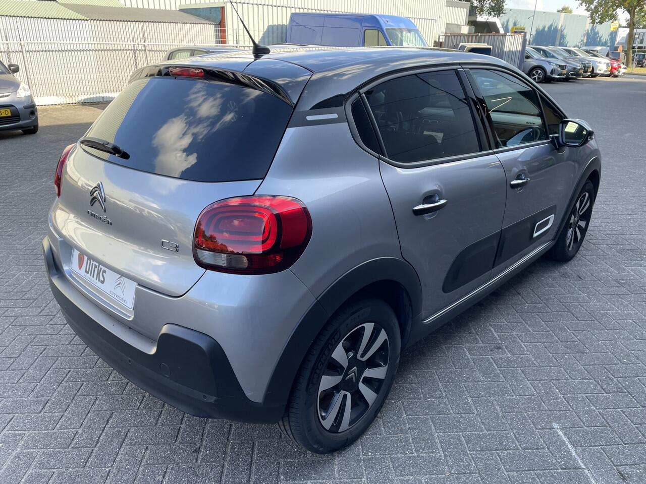 Citroen C3 110pk Max (Camera - Keyless Entry - LED - Automatische Airco - Apple Carplay - Navigatie - Parkeersensoren)