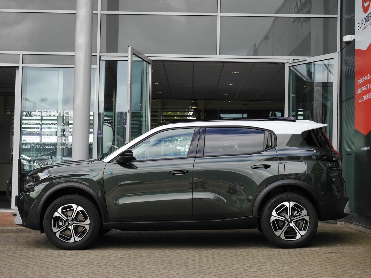 Citroen C3 Ë-C3 Aircross Plus 113pk Comfort Range 44 kWh | Nieuw uit voorraad | Navigatie | Camera | Lichtmetalen velgen | Draadloze carplay / Android auto