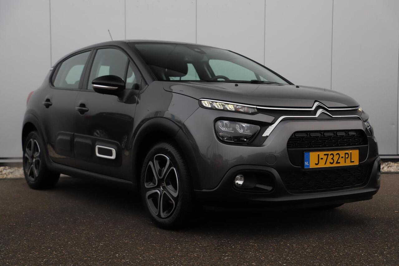Citroen C3 1.2 PureTech Feel Navigatie Carplay Android Climate Cruise Control Rijstrooksensor Parkeersensor All-season banden!