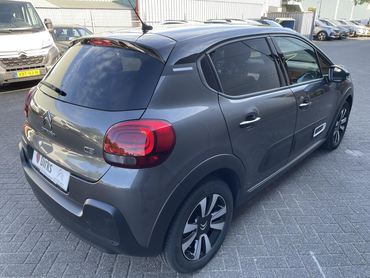 Citroen C3 110pk Max (Keyless Entry - Camera - LED - Automatische Airco - Apple Carplay - Navigatie)