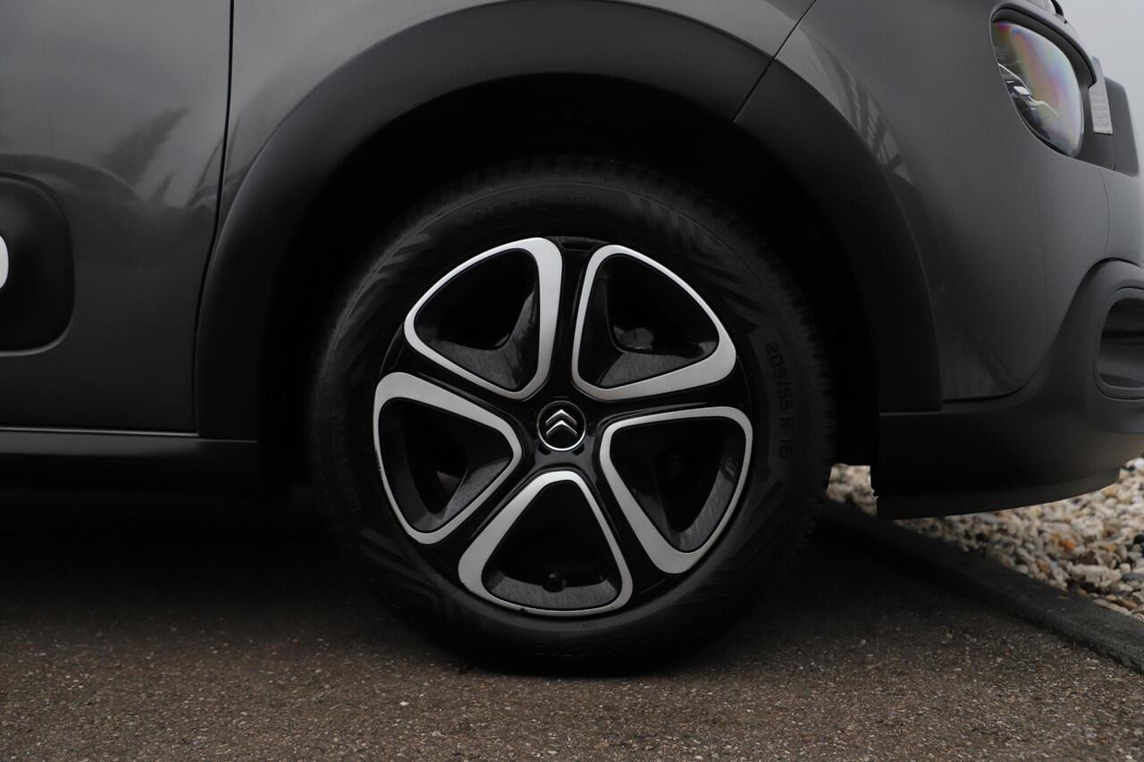 Citroen C3 1.2 PureTech Feel Navigatie Carplay Android Climate Cruise Control Rijstrooksensor Parkeersensor All-season banden!