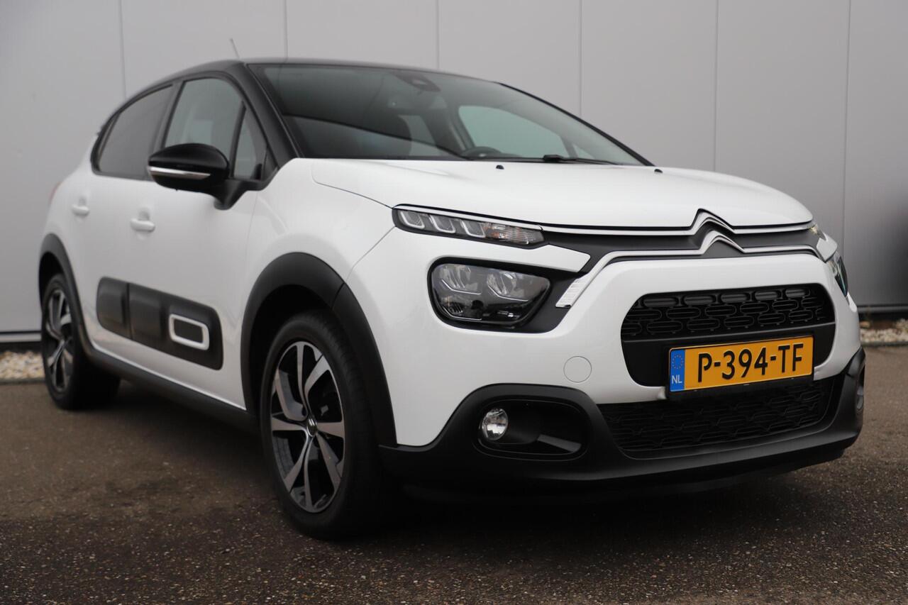 Citroen C3 1.2 PureTech Shine Navigatie Achteruitrijcamera 17 inch LMV Carplay Android Climate Cruise Control Rijstrooksensor Parkeersensor