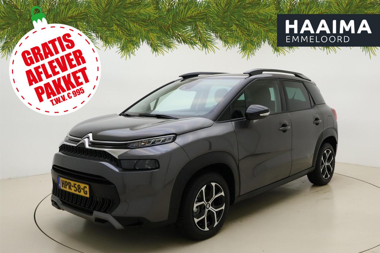 Citroen C3 Aircross 1.2 PureTech 110pk Plus | Grip control | Climate control | Dakrails | Extra getint glas | Keyless | Cruise control | DAB Radio