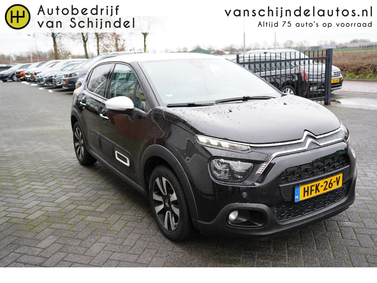 Citroen C3 1.2 PURETECH EAT6 110PK SHINE LUXE KEURIGE NETTE STAAT STOELVERWARMING ANDROID-APPLECARPLAY(NAVI) ECC AIRCO CRUISECONTROL PARKEERSENSOREN BLUETOOTH 4X ALL SEASON BANDEN ENZ...