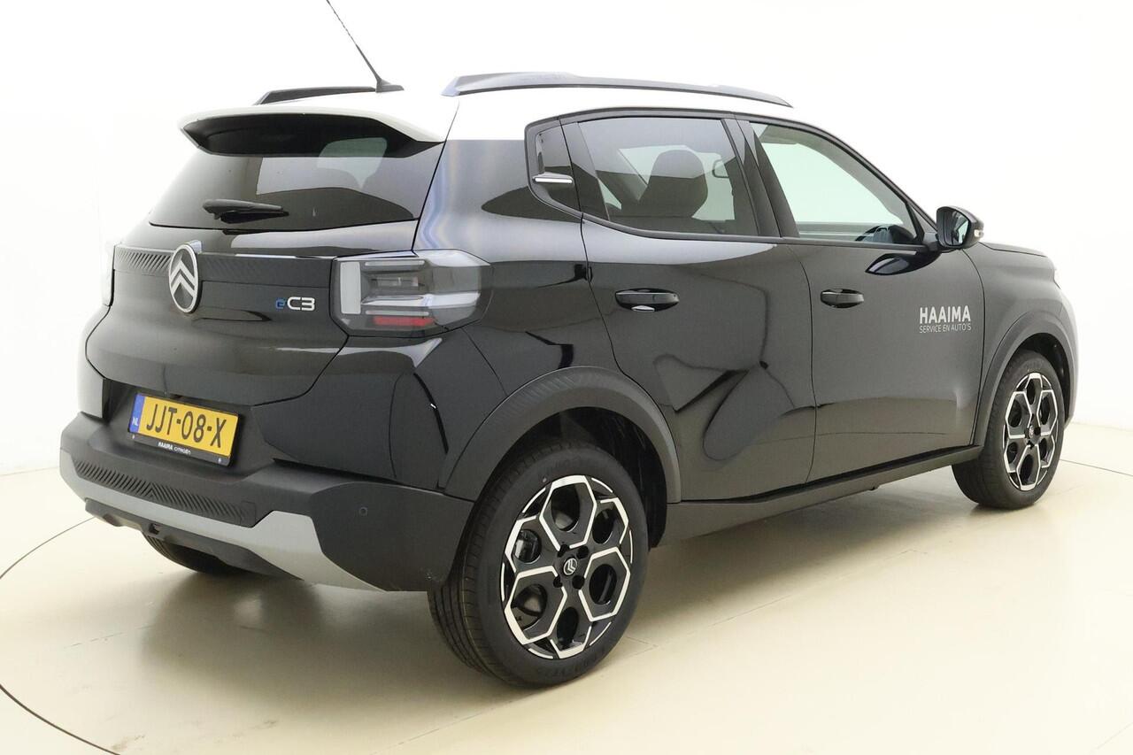 Citroen C3 Ë-C3 Max 113pk 44 kWh 100% Elektrisch | Camera | Airco | Cruise Control | Bluetooth | Two Tone White | Nieuw uit voorraad leverbaar | Demo