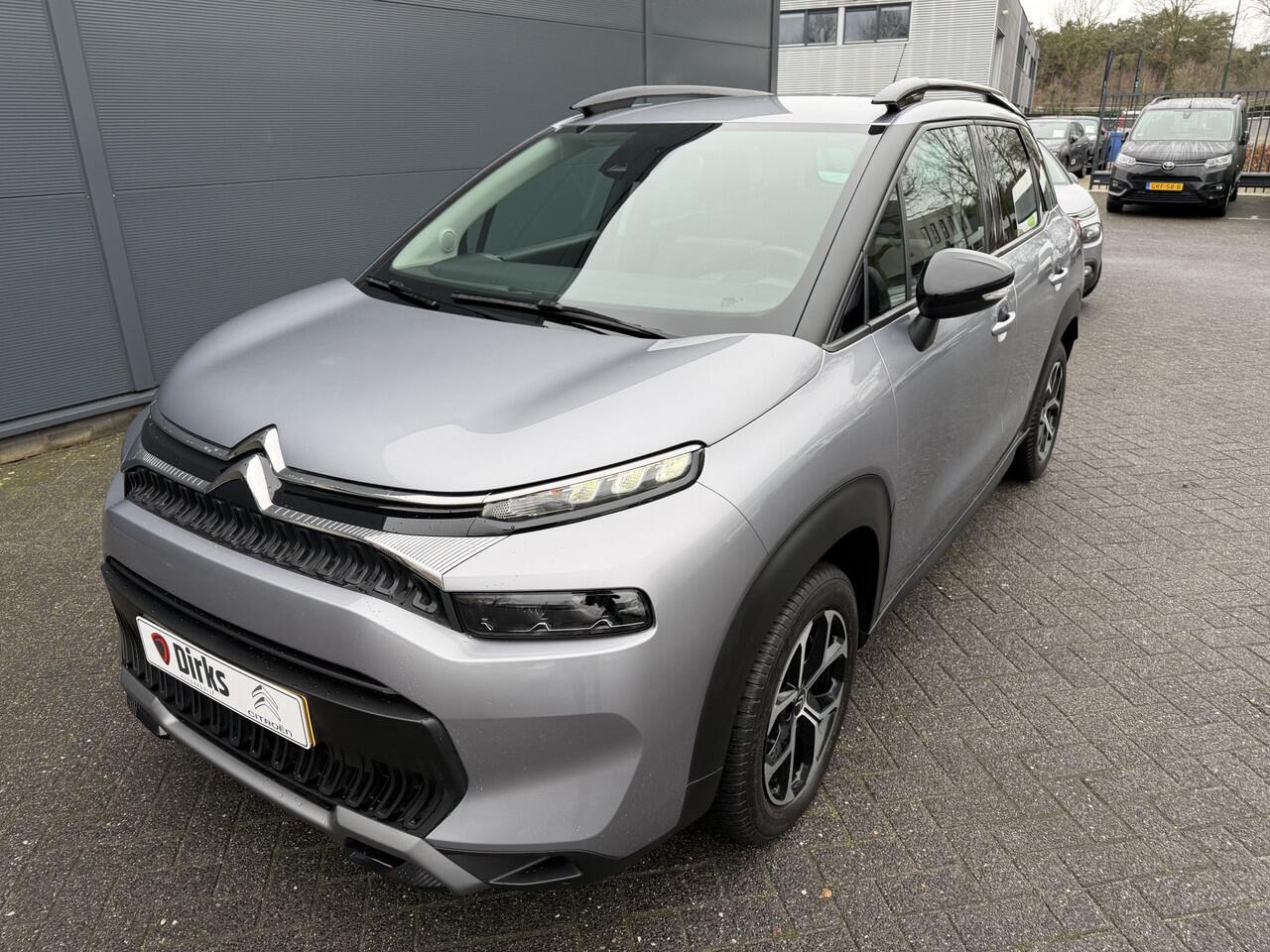 Citroen C3 Aircross 130pk Plus (Automatische Airco - Grip Control - Navigatie - Apple Carplay - Lichtmetalen velgen incl 4S - Parkeersensoren - LED)
